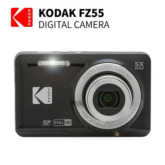 Cámara KODAK PIXPRO FZ55-RD para Vlogging – Gran Angular y LCD 2.7"
